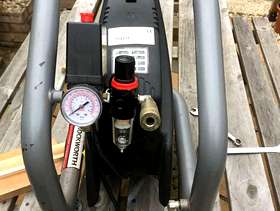 Freecycle Portable compressor