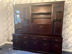 Freecycle Sideboard Mahogany 2 piece init