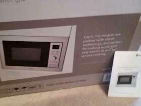 Freecycle Brand new Cople integrated microwave/grill