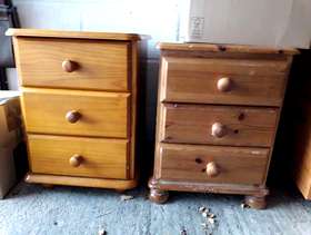 Freecycle Bedside cabinets