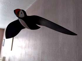 Freecycle Puffin mobile