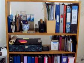 Freecycle Book case or 3-shelf unit in brown