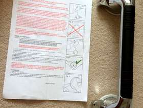 Freecycle Bathroom Super grip safety handle