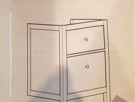 Freecycle IKEA New bathroom wash-stand