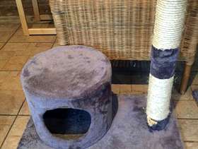 Freecycle Cat scratching post