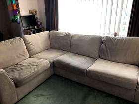 Freecycle Large right hand corner sofa