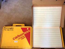 Freecycle Wide tractor-feed computer paper