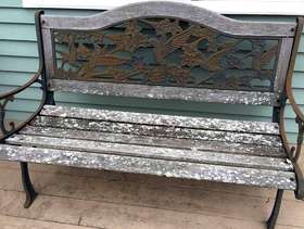Freecycle Garden bench