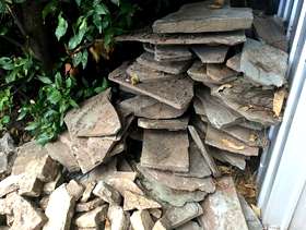 Freecycle Quantity of slate