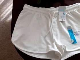Freecycle New White Shorts with Logo