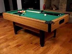 Freecycle 6 foot snooker and pool table - well used!