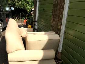 Freecycle FREE Large 3 seater upholstered sofa