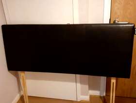 Freecycle Modern Leather Look Double Headboard.