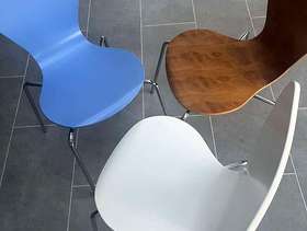 Freecycle Set of 8 bistro style chairs