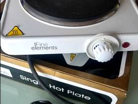 Freecycle Portable hotplate, virtually new
