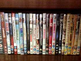 Freecycle DVDs- mostly family and Children’s