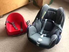Freecycle Maxi cosi car seat and booster seat