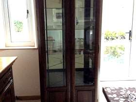 Freecycle Corner display cabinet