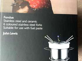Freecycle Fondue set