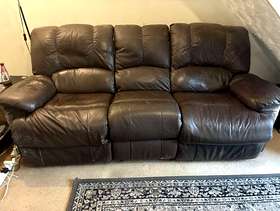 Freecycle Leather Settees