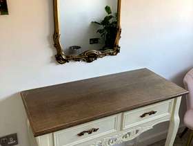 Freecycle Dressing table and mirror