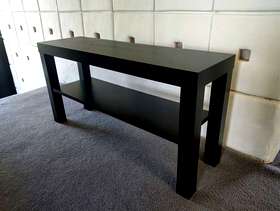 Freecycle Black LACK TV bench