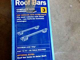 Freecycle Roof rack and bars