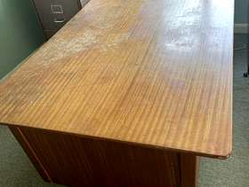 Freecycle Large Wooden Desk