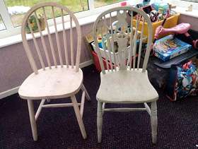 Freecycle Two chairs good for upcycling