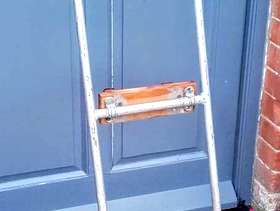 Freecycle Steel boat ladder, caravan, bunk bed or roof