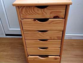 Freecycle Wooden draw set
