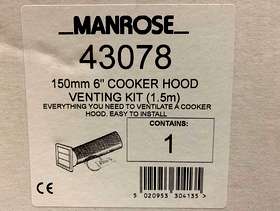 Freecycle Cooker hood venting kit