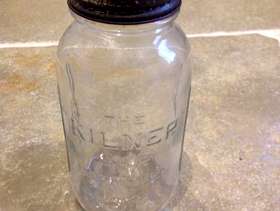 Freecycle 11 Vintage Kilner Jars