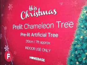 Freecycle Artificial christmas tree 7ft