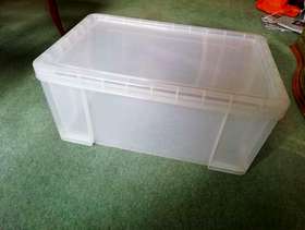 Freecycle Large plastic storage box