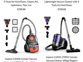 Freecycle Vacuum cleaner .aspiron.