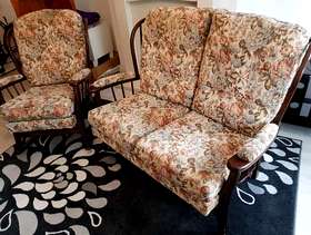 Freecycle 2 seater settee and one single armchair and a rockingchair.