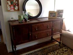 Freecycle Oak sideboard