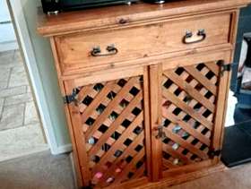 Freecycle Solid pine cupboard