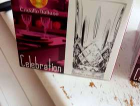 Freecycle NEW Boxed Royal Crystal Rock 8 Tall Glasses 24% Lead ...