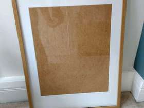 Freecycle IKEA Oak Ribba frame