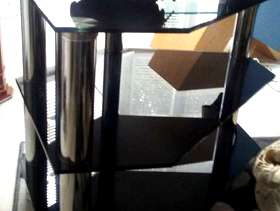 Freecycle Glass clear table in exelent condition.