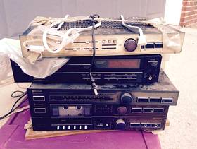 Freecycle Stereo components