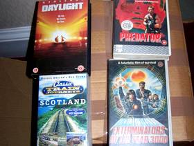 Freecycle VHS movie tapes