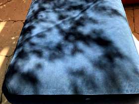 Freecycle Blue Rolling Hassock