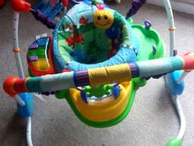 Freecycle Musical baby bouncer