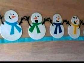 Freecycle FOR SALE ONLY unique snowman table runner by Design Ideas