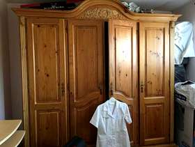 Freecycle Pine wardrobe