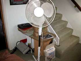 Freecycle Floor fan