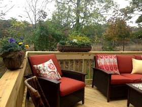 Freecycle 6 piece deck furniture set